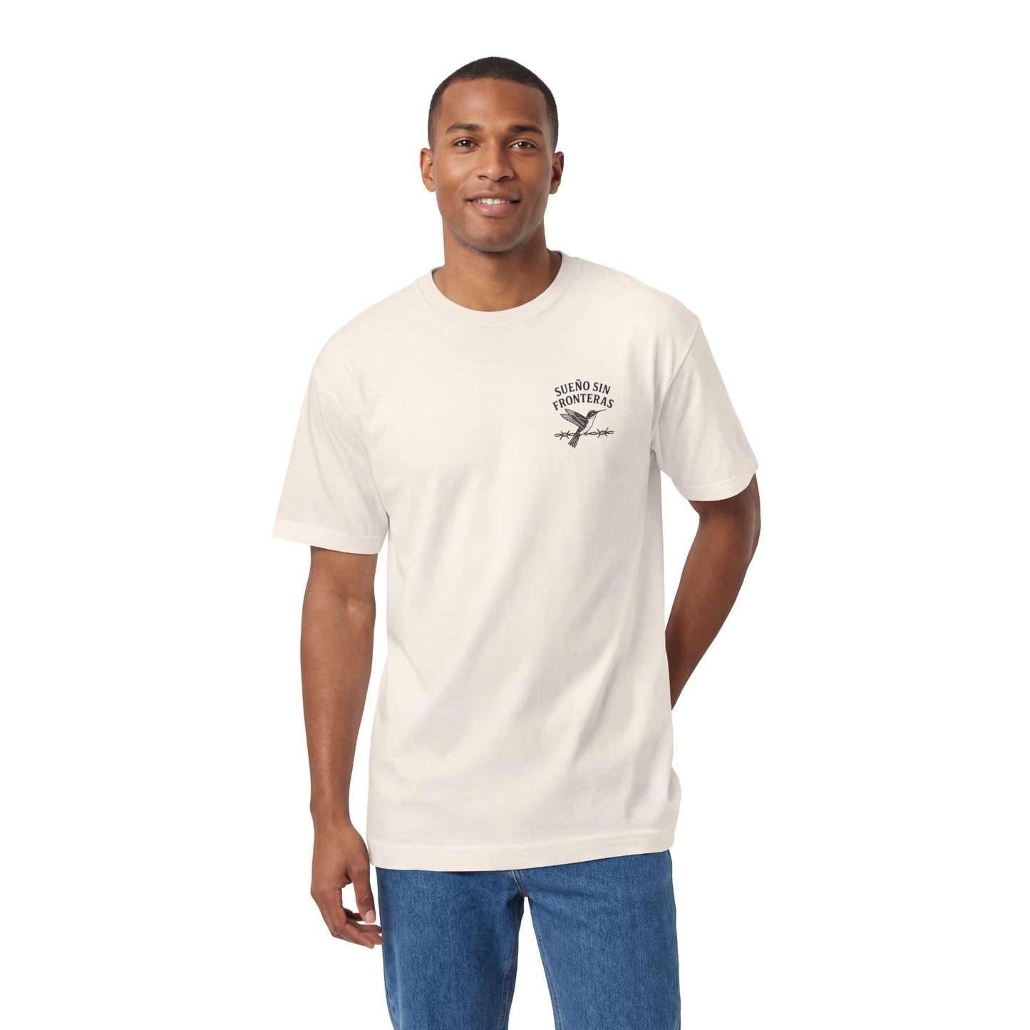 Dream Without Borders Unisex Classic Tee, Inspirational Graphic Shirt, Gift for Travelers, Ethnic Pride Tee, Casual Everyday Wear