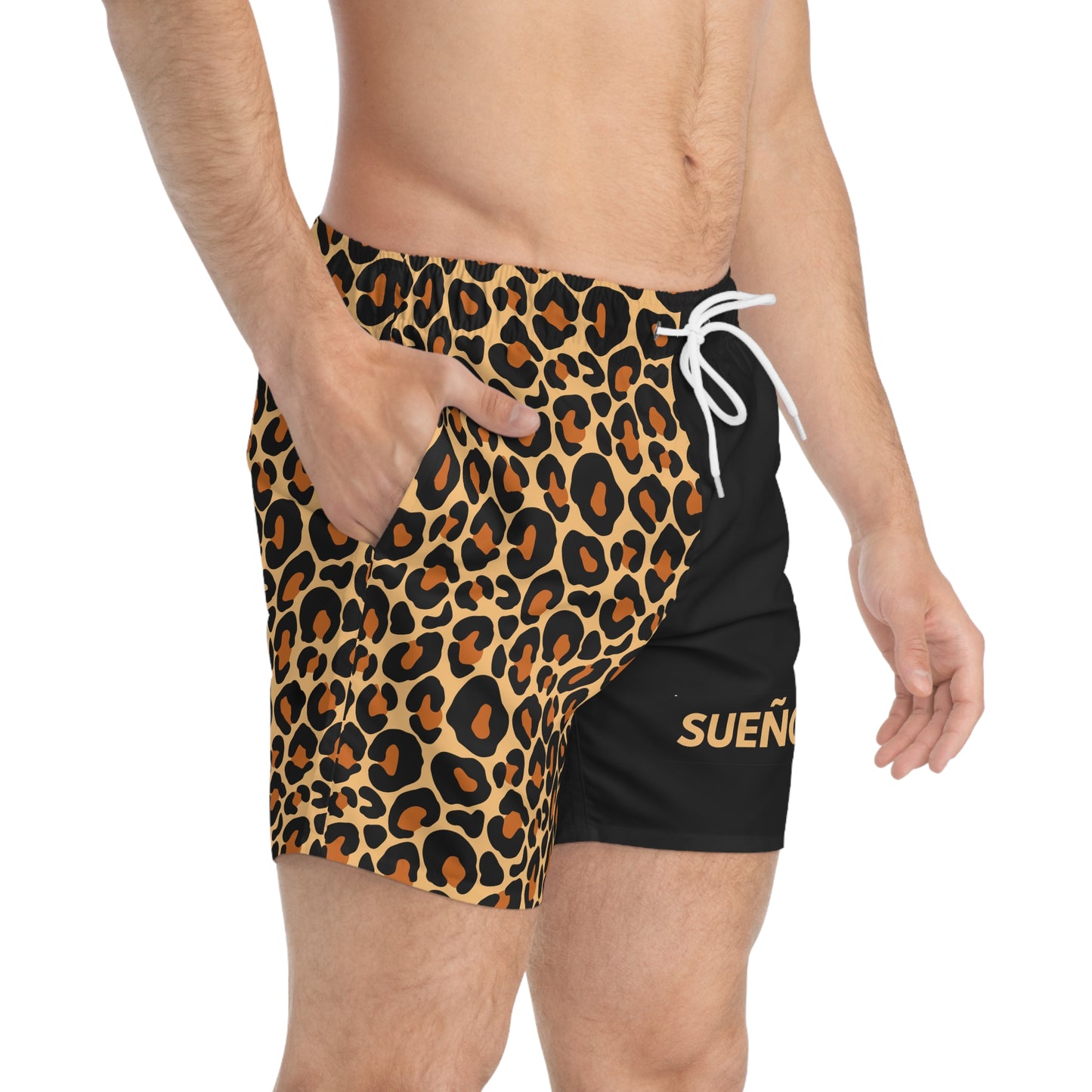 Sueño Productions Cheetah Split Shorts