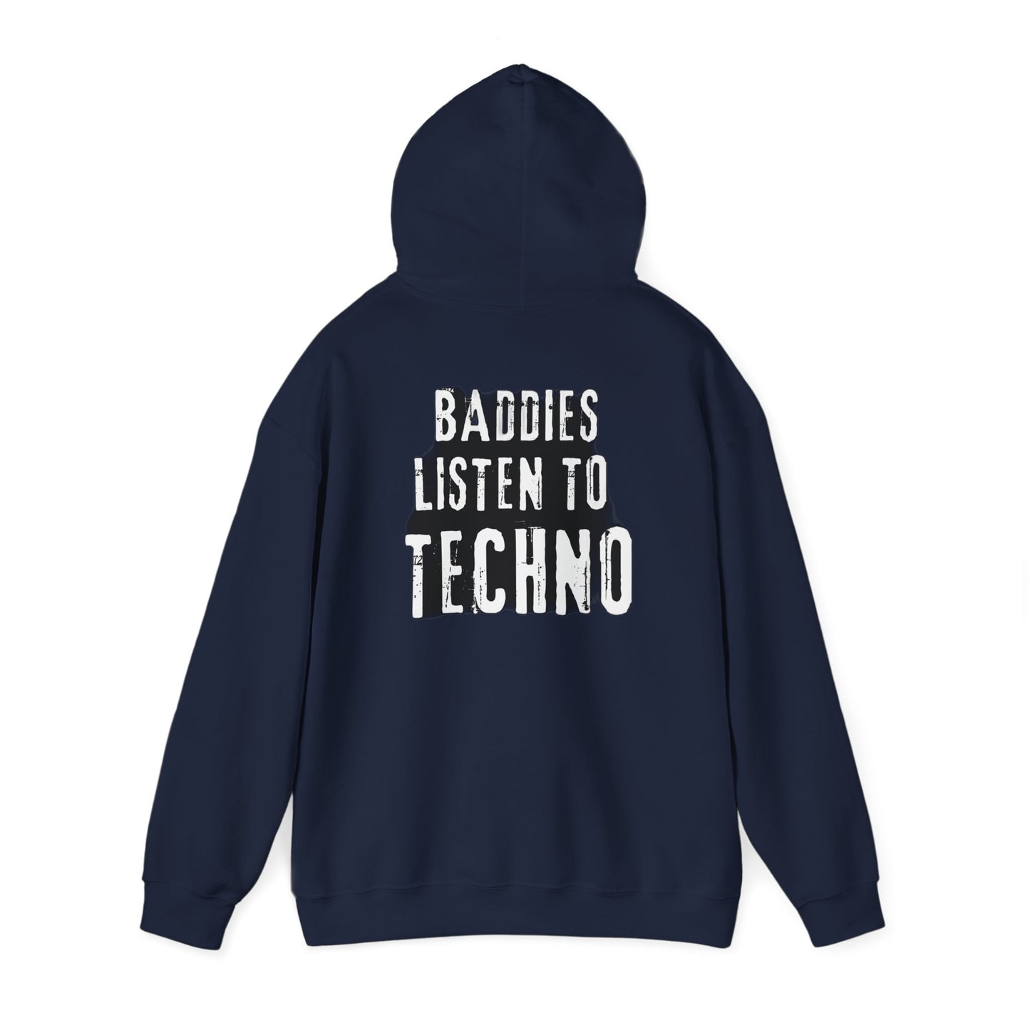 Sueño Productions – Baddies Listen to Techno Hoodie