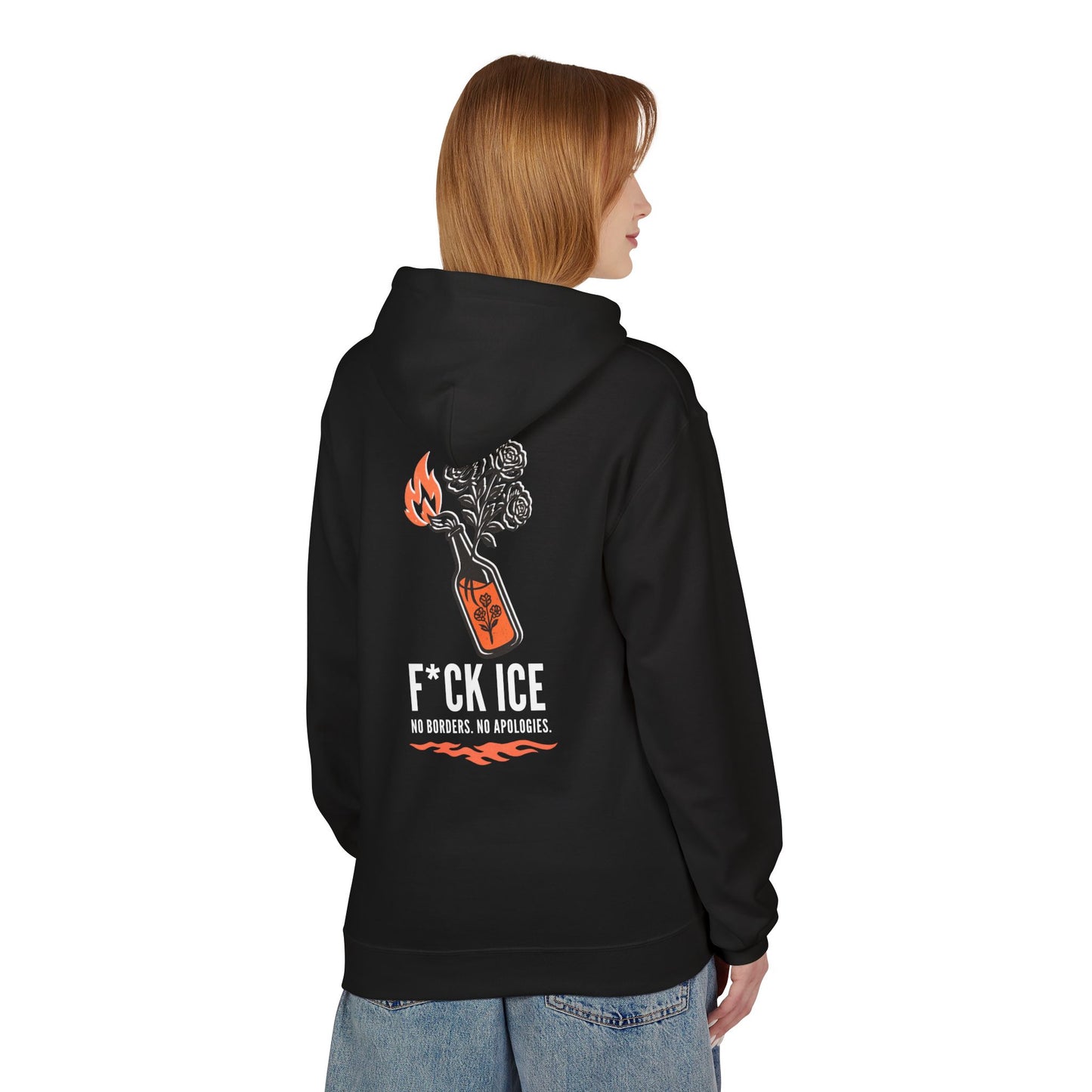 Sueño Productions – No Borders. No Apologies. F*CK ICE Hoodie