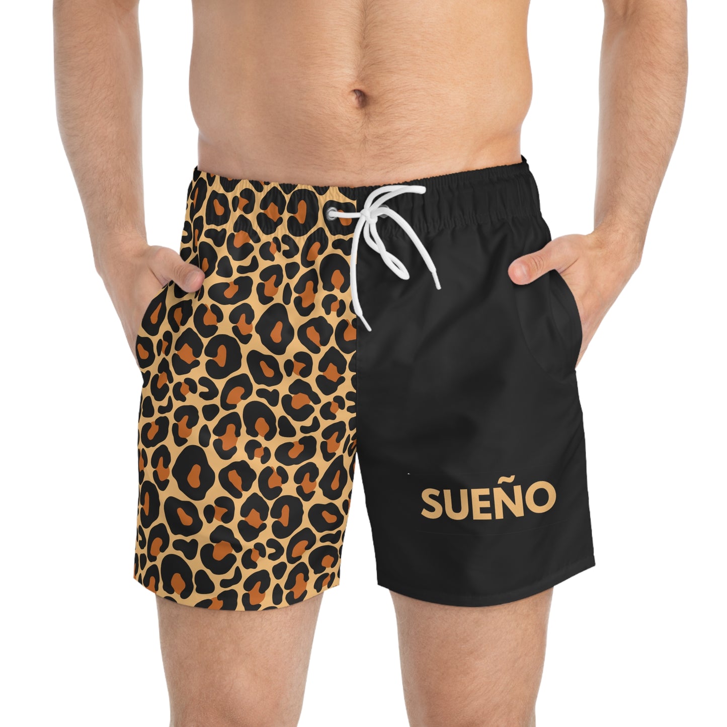 Sueño Productions Cheetah Split Shorts