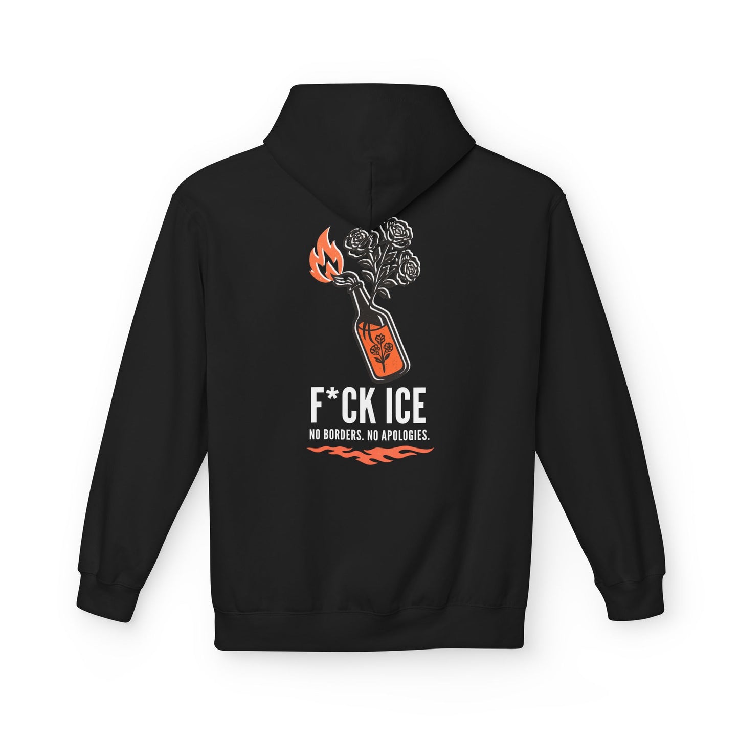 Sueño Productions – No Borders. No Apologies. F*CK ICE Hoodie