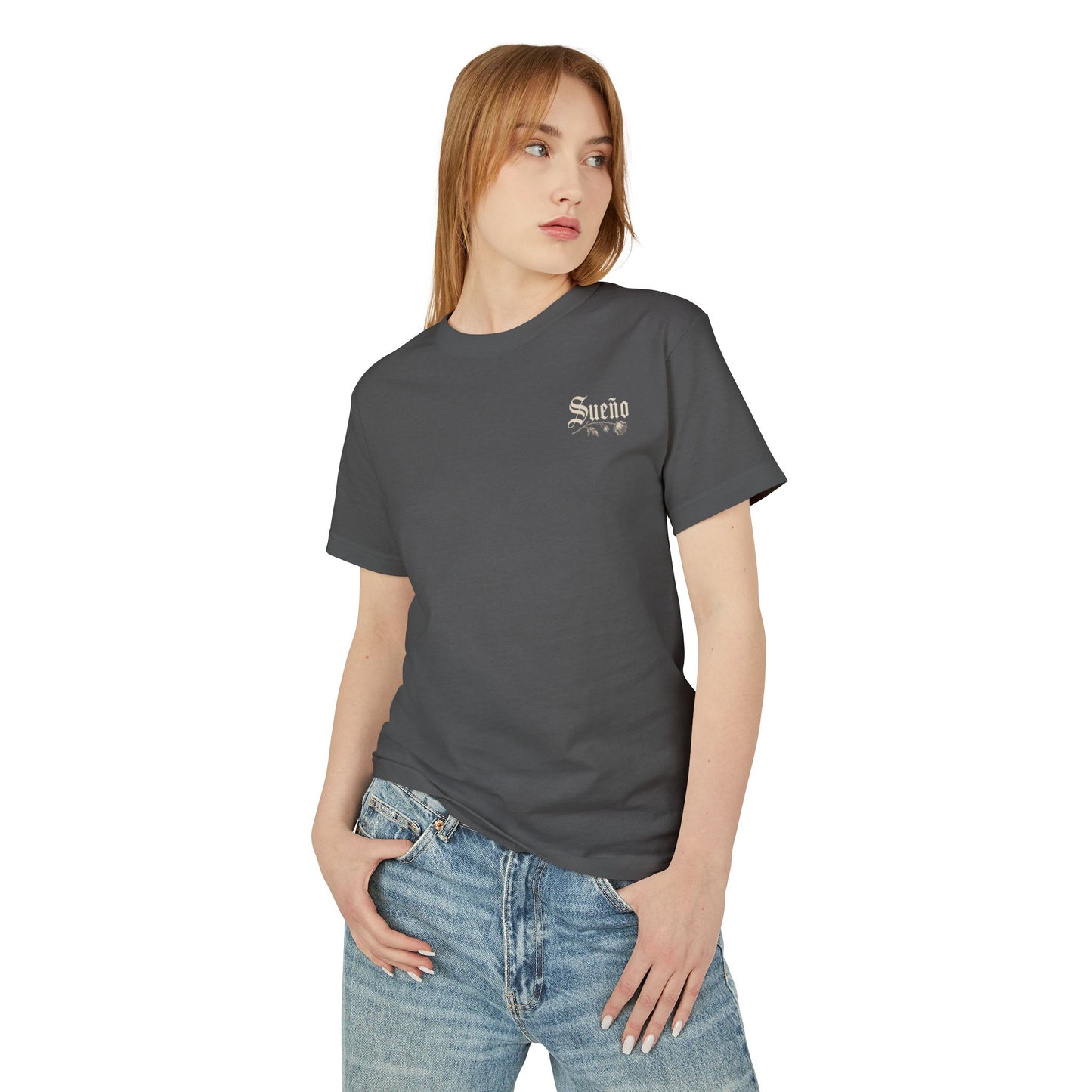 Techno Never Broke My Heart Tee — 'Sueño' Vintage Gothic Graphic T‑Shirt