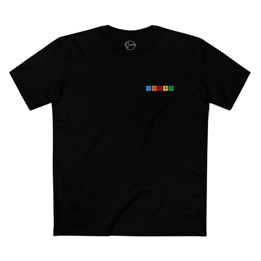 Colorful Graphic Tee for Adults, Casual Wear, Fun Street Style, Gift for Music Lovers, Summer Festival Shirt