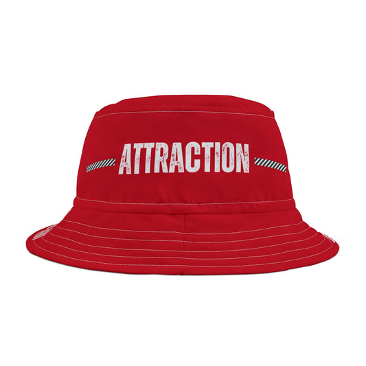 Sueño Productions – “Attraction” Bucket Hat (Red)