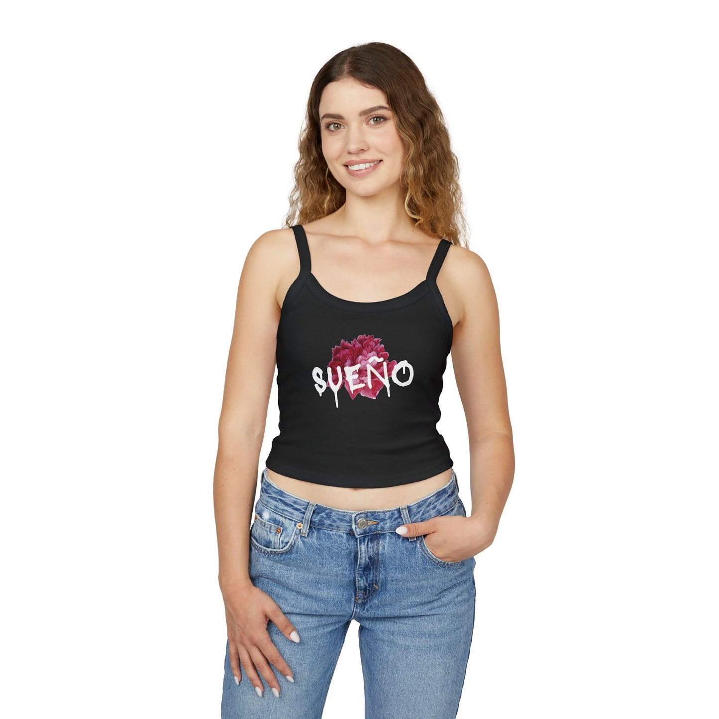 Sueño Productions “Bloom Baby” Crop Tank