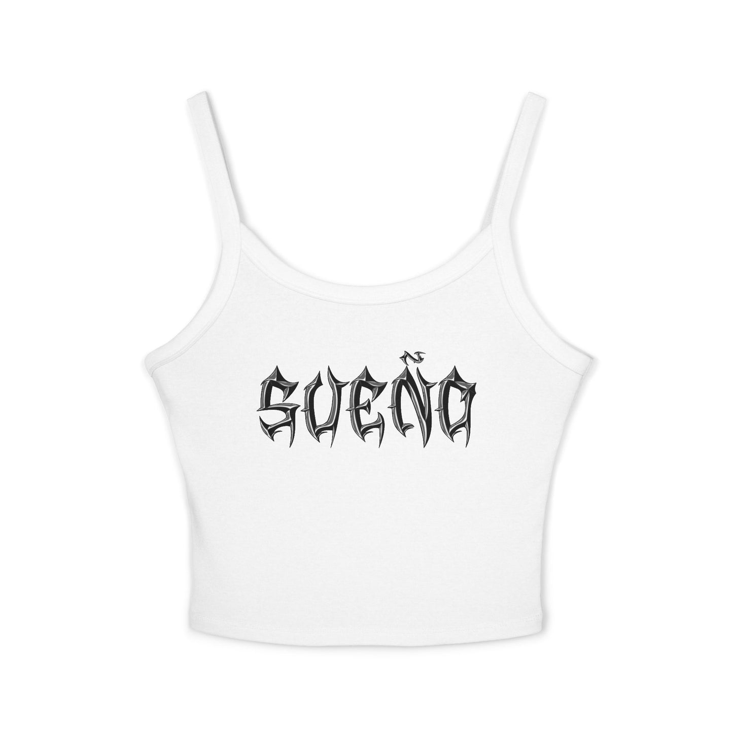 Sueño Productions – White Gothic Crop Tank